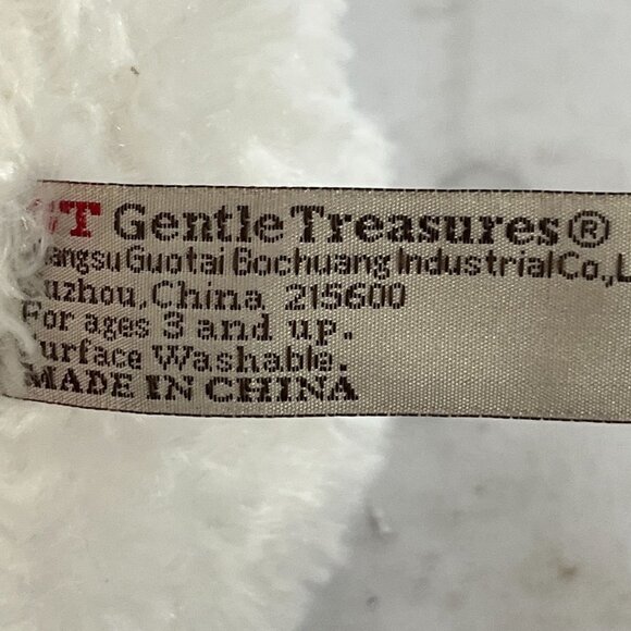 STJUDE White Polar Bear Plush‎ Stuffed Animal Toy Plaid Winter Scarf Size 18" - Picture 9 of 10